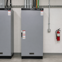 Armoire de Commutation Industrielle à Télécommande LV IP55 avec Verrou Anti-Sabotage, 6 Prises Multi-Tension (220-480V) Personnalisable SNY