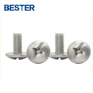 Paslanmaz çelik 304 316 tam iplik phillip-slot Pan kafa köpek noktası Taptite M2 iplik oluşturan plastik vida ve bağlantı elemanları - Product Image 4