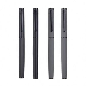 High End Black and Gray Metal Ballpoint <b>Pen</b> with logo Business Signature Metal <b>Pen</b> Black Custom <b>Pens</b> Suitable for Office Work - Product Image 4