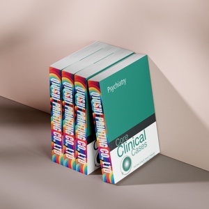 Libro de texto de casos clínicos de psiquiatría, impresión personalizada, MOQ bajo, servicios de impresión con encuadernación cosida perfecta - Product Image 3