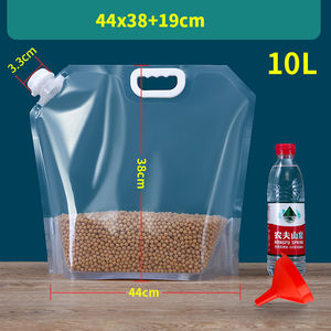 Ustom 5L ranranransparent Plastic lastic iquid ackackaging ttand P ucuction oozzle Ouch Pout AG For ICE ND - Product Image 6