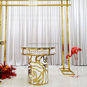 Furun <b>Stainless</b> <b>Steel</b> Wedding Arch Background <b>Bracket</b> Model ZZ-006-01 Wholesale Available for Wedding Events Party Decoration - Product Image 6