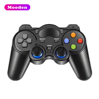 Control Inalámbrico para Juegos Mooden B50 con Soporte, 2.4G, Vibración, Retro