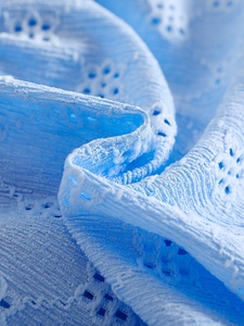 Vestito Lungo Blu per Bambina Stile Coreano, <span class=keywords><strong>Dolce</strong></span> e alla Moda, con Fiocco e Maniche a Sbuffo, Ideale per Feste di Compleanno - Product Image 5