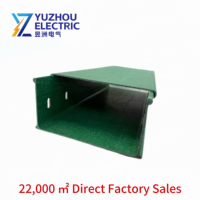 Goulotte de câblage industrielle en PRV durable, certifiée ISO9001, Yuzhou Electric, capacité de charge 200 kg