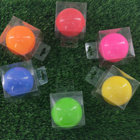 Lumière constante d'usine après avoir frappé des balles de golf de parc LED personnalisées de 60mm
