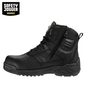 <span class=keywords><strong>Trooper</strong></span> S3 All-Around Mid Top Botas tácticas Malla superior Impermeable Exterior Anti-Smashing Anti-Static Anti-Slip Foot Protection - Product Image 6