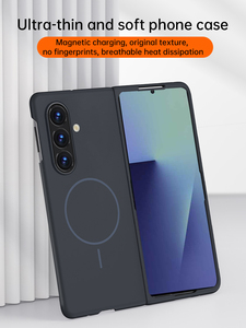Étui de téléphone intelligent à chargement sans fil antichoc avec attraction magnétique pour <span class=keywords><strong>Samsung</strong></span>, Huawei, Xiaomi, Honor, Oppo et Vivo - Product Image 6