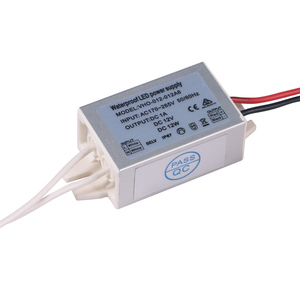 110V 220V AC để DC 12V 24V 12W kích thước nhỏ không thấm nước dẫn biến áp điều khiển Adapter cung cấp điện 0.5A 0.6A 1A cho <span class=keywords><strong>LED</strong></span> Strip ánh sáng - Product Image 1