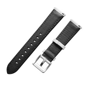 売れ筋ホワイトナイロン + レザー帆布時計ストラップナイロン時計バンド18mm/20mm/ 22mmハイブリッドストラップCONKLYから - Product Image 5