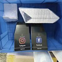 Etiqueta NFC de PVC de 13.56mhz para Reseñas de Google, Tarjeta de Visita Digital con Código QR, Escaneo y Tocar para Hoteles