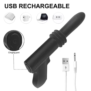 Productos eróticos para adultos, máquina sexual telescópica automática, recarga Usb, pistola sexual, consolador, masajeador Av, masturbador para mujeres - Product Image 5