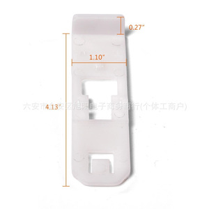 Headlight Bracket Mounting <b>Clip</b> For Dodge Ram 68050777AA Plastic Front <b>Bumper</b> Fitment - Product Image 2