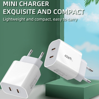 Vente chaude 40W double PD20W chargeurs de téléphone type-c charge rapide pour téléphone 15 Plus 14 13 Pro Max OPPO