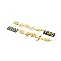 Étiquettes souples 3D sécurisées pour lavage de voiture, emblème de logo de voiture en PVC imperméable imprimé en sérigraphie pour pare-chocs et calandre, badge de véhicule permanent