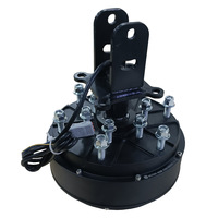 Moteur triphasé sans balais refroidi par air D225-380V0.4KW étanche, efficacité IE4 pour ventilateur de plafond industriel, ventilateur HVLS de 12 pieds