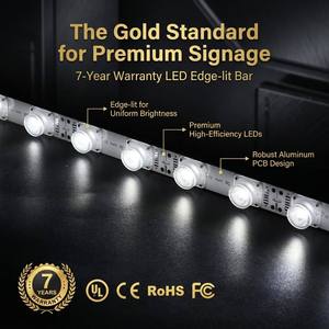 Quality LED Bar Waterproof Style Indoor LED Backlight <b>Strip</b> for Advertising Light Box Signage LED Lights Bar 24V - Product Image 1