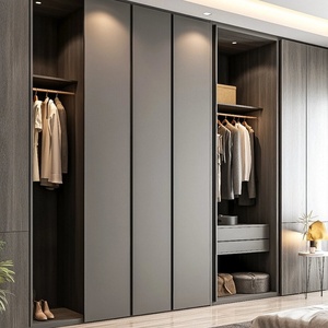Collection de placards de chambre à coucher sur mesure de luxe pour les passionnés de mode, vente en gros d'usine - Product Image 3