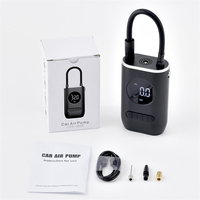 Compresseur d'air portable monocylindre avec écran LCD 150 PSI pour voiture, moto, SUV