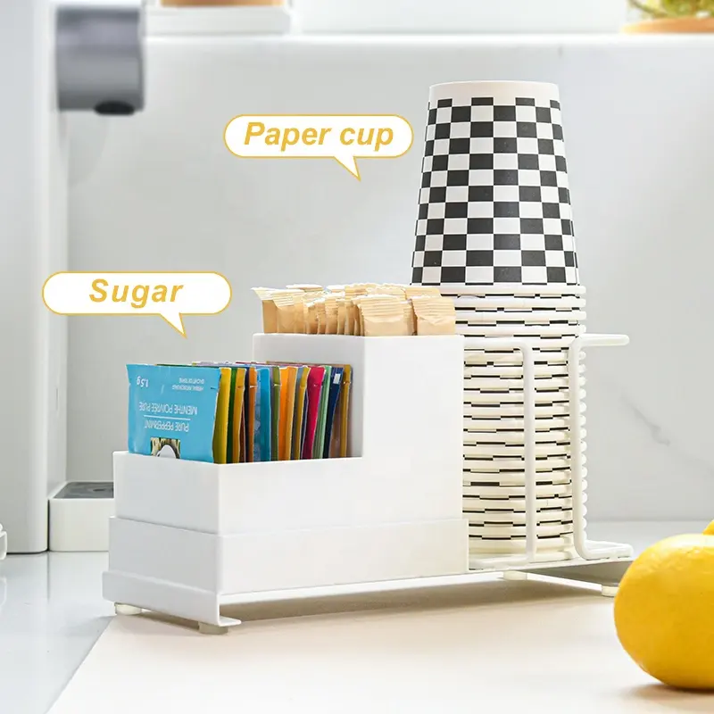 Light Luxury Iron Art Paper Cup holder take Disposable Cup take device table top receive shelf shelf