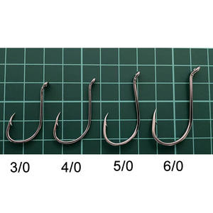 Nouveau crochet de pêche de bec de poulpe en acier inoxydable OEM 8211ss avec produits compétitifs barbelés Gama <span class=keywords><strong>Katsu</strong></span> - Product Image 4