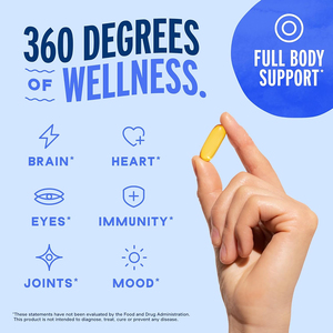 Oméga 3 et huile de poisson de haute qualité, marque privée, favorisent la santé du cœur, du cerveau, de la vision, de l'immunité, des articulations et de l'humeur, en gélules. - Product Image 4