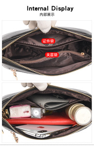 Sacs à main de luxe en gros pour femmes, sacs à bandoulière et sacs messager en cuir PU de créateur - Product Image 6