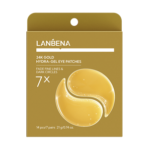 แผ่นมาส์กใต้ตา LANBENA ยอดขายดี ช่วยลดรอยคล้ำใต้ตา ด้วยคอลลาเจนธรรมชาติ - Product Image 1