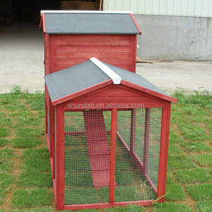 SDC012 Eco-Friendly Wooden Pet House Chicken Coop with <b>Extra</b> <b>Large</b> Pen - Product Image 6