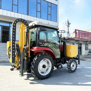 Máquina Perforadora de Pozos Montada en Tractor Más Vendida con Cabina, Plataforma de Perforación de Pozos de Agua de 200 m - Product Image 6