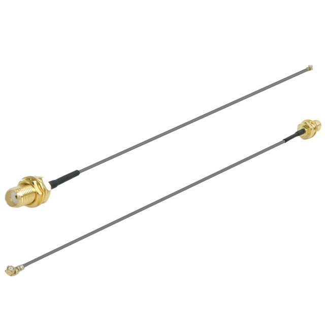 U.FL to SMA Female Ultra Low-Loss 1.13mm 50 Ohm Coaxial Pigtail Jumper Cable 50MM for 4G LTE 5G