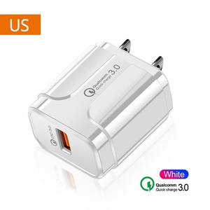 <span class=keywords><strong>Chargeur</strong></span> de téléphone 18W au <span class=keywords><strong>prix</strong></span> le plus bas QC3.0 <span class=keywords><strong>chargeur</strong></span> mural unique prise US/EU <span class=keywords><strong>chargeur</strong></span> de téléphone USB pour <span class=keywords><strong>Iphone</strong></span> pour Xiaomi - Product Image 5