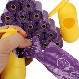 Venta Directa de Fábrica, Bolsas Biodegradables para Excremento de Mascotas, Bolsas de Basura Biodegradables, Bolsas en Rollo Continuo con Boca Plana - Product Image 4