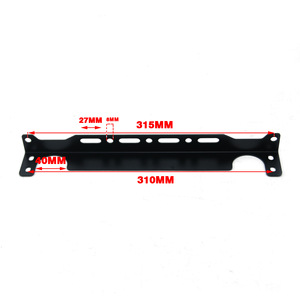 Auso-Racing Oil Cooler Mounting <b>Bracket</b> Kit 330mm Aluminum Alloy British Style For Car Modification - Product Image 2