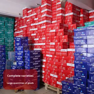 Papier à copier A4 Dongxin 70g, pâte à papier pure, blanc, pour impression de bureau, papier brouillon, 100 feuilles, emballage <span class=keywords><strong>simple</strong></span>, vente en gros en Chine - Product Image 2