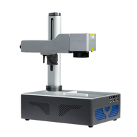 Mesin Laser Uv 20w dengan maks/Raycus/Jpt sumber Laser Mini mesin penanda Laser 2d 30w 50w 60w