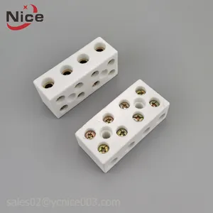 Electrical connector ceramic terminal block,Ceramic wiring terminal