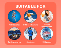 Patch chauffant pour les pieds HODAF, activé par l'air, chaleur naturelle instantanée, offre plus de 8 heures de chaleur pour les sports d'hiver en plein air et les températures froides
