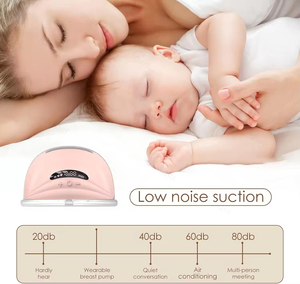 Çıkarıcı De Leche Materna kablosuz elektrikli süt besleme emzirme masajı meme masaj aleti - Product Image 4