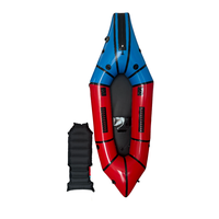 Packraft gonflable de haute qualité 210D TPU 254 cm personnalisé pour eaux vives, packraft ultraléger à vendre