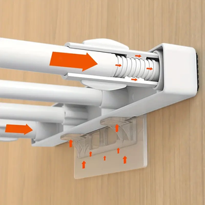 Clothing and Hat Storage Rack Layered Storage Rack Partition Cabinet and <b>Wardrobe</b> Clothes Partition Panel Cabinet - Product Image 4