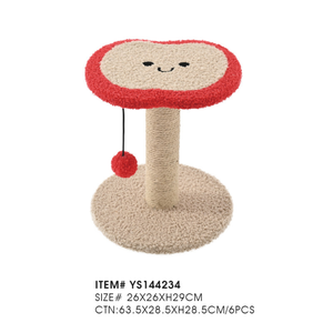 Mini rascador <span class=keywords><strong>para</strong></span> <span class=keywords><strong>gatos</strong></span> con plataforma de felpa y pelota colgante, árbol <span class=keywords><strong>para</strong></span> <span class=keywords><strong>gatos</strong></span> pequeños al por mayor - Product Image 1