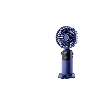 2026 New 100-Speed Foldable Handheld <b>Usb</b> Rechargeable Portable <b>Mini</b> <b>Fan</b> Led Display Long Battery Life Humidify for Car - Product Image 1