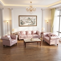 Meilleure Vente 2026 : Ensemble de Canapés Modulables Modernes de Luxe en Velours et Éponge, Design Boutonné, pour Appartement, Centre Commercial, Salon et Hôtel