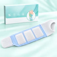 Enveloppement chauffant pour poignet à la vapeur, patch corporel pour usage quotidien, 5 pièces par boîte, OEM ODM, étiquette personnalisée, marque privée, vente en gros, stock disponible
