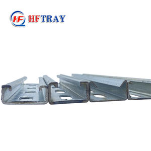 Perfil de Canal en C de Alta Calidad de 41 mm, de Zinc, Aluminio y Magnesio, Perforado y Ranurado, para Construcción Moderna - Product Image 2