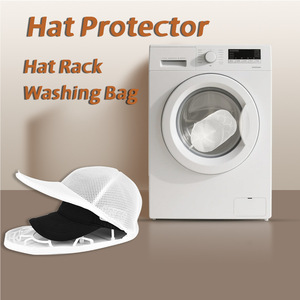 Wholesale Polyester Hat Washing <b>Bag</b> for Machine Anti Deformation Storage Protector Baseball Caps - Product Image 3