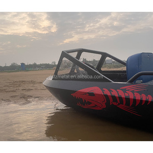 KMB Bateau de karting à <span class=keywords><strong>jet</strong></span> en aluminium soudé, portable, électrique, nouvelle énergie, mini-bateau - Product Image 1