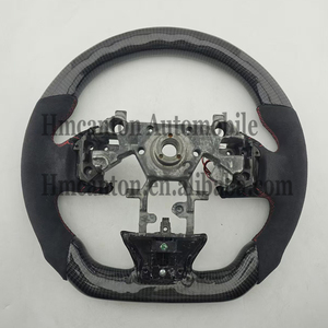 พวงมาลัยคาร์บอนไฟเบอร์อัลคันทาร่า LED รุ่นใหม่ล่าสุดสำหรับรถยนต์อินฟินิตี้ Q50 - Product Image 6