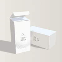 Nouveauté - Boîtes de parfum personnalisées - Emballage de luxe de haute qualité - Boîte cadeau magnétique - Impression de logo personnalisée - Gaufrage - Sérum pour le soin de la peau
